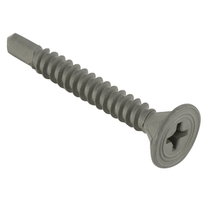 Flat Head Philips Drive with 4 Ribs Self Drilling Screws