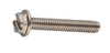Stainless Steel SS304 Slotted Hexagon Washer Head Bolt