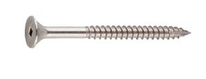 Flat Head Square Drive Self Tapping Screws with Cuttng Tail