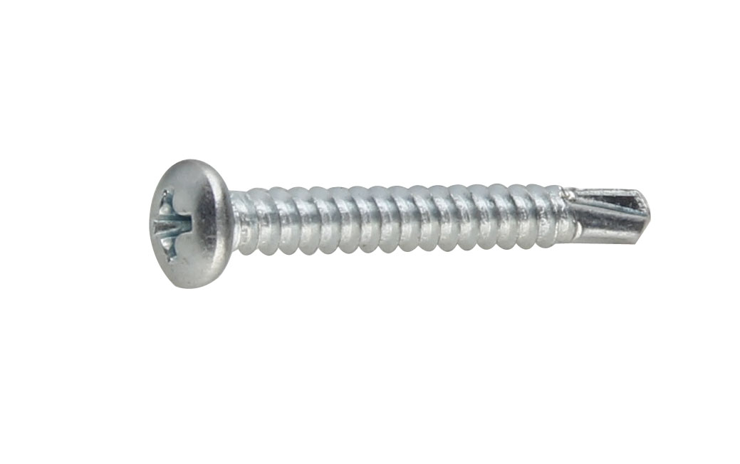 Pan Head Slotted and PH Drive Self Tapping Screws with Flat Point